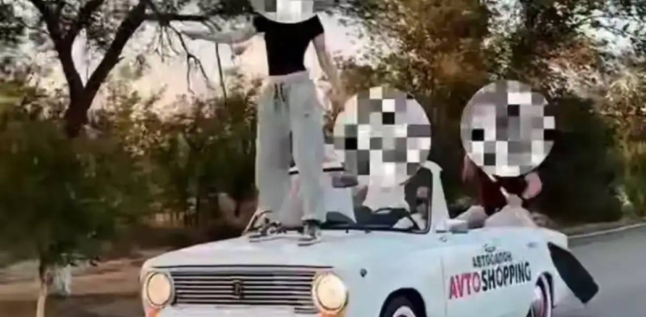 Ақтөбе облысында видео түсіру үшін жол ережесін бұзғандар анықталды (ВИДЕО)