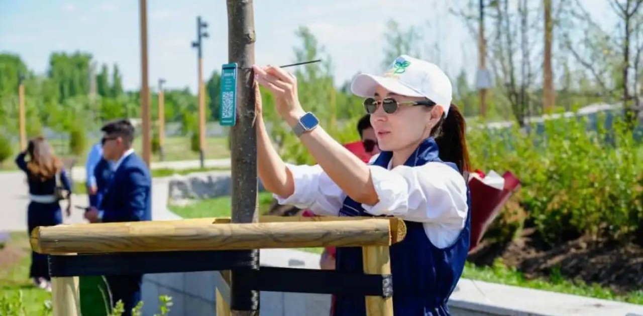 Әрбір нәрестеге – бір ағаш: Астанада ерекше экоакция өтті