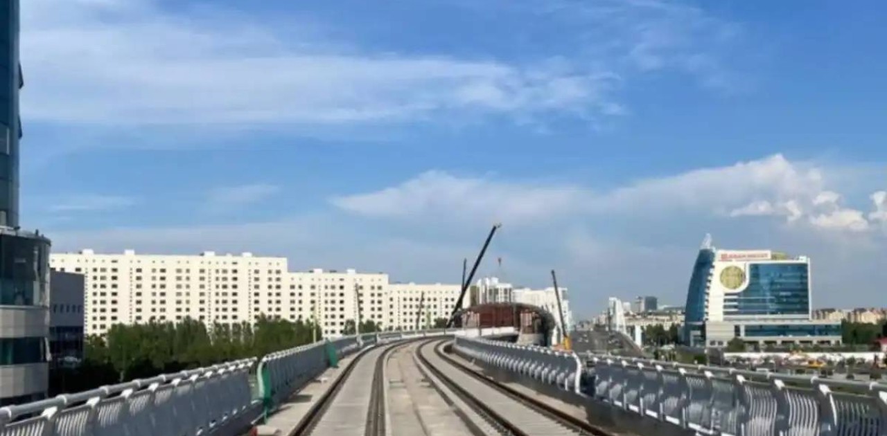 Елордада LRT рельс жолдарының 50 пайызы төселді
