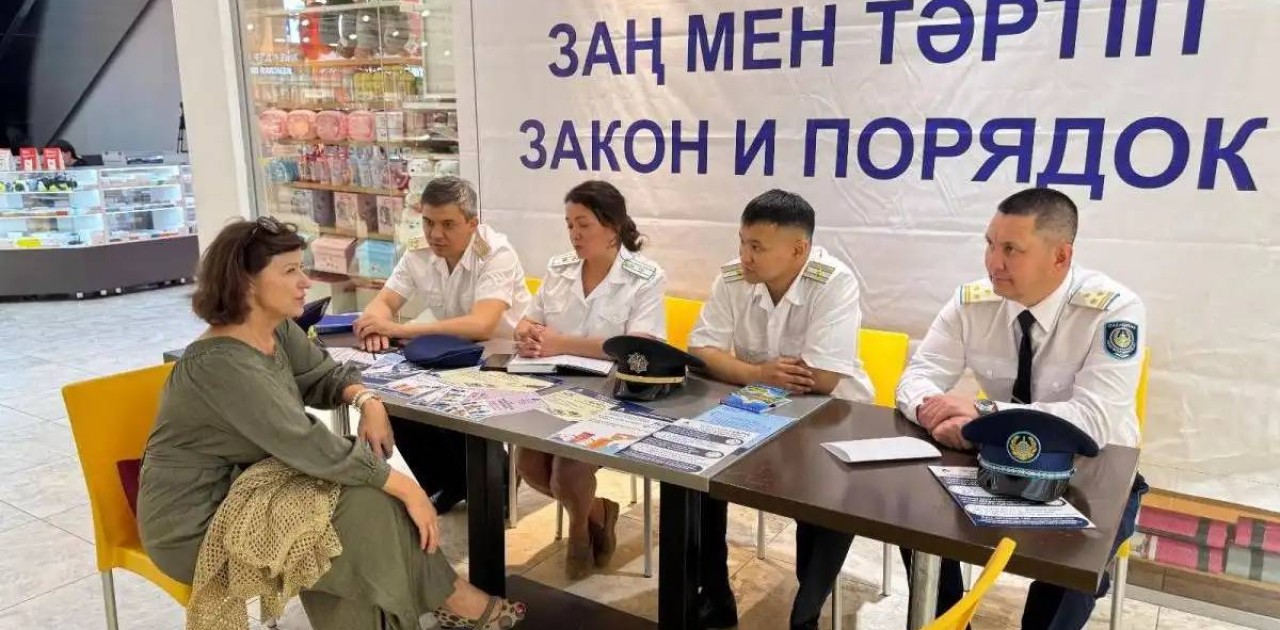 Петропавлда «Заң және тәртіп керуені» акциясы басталды