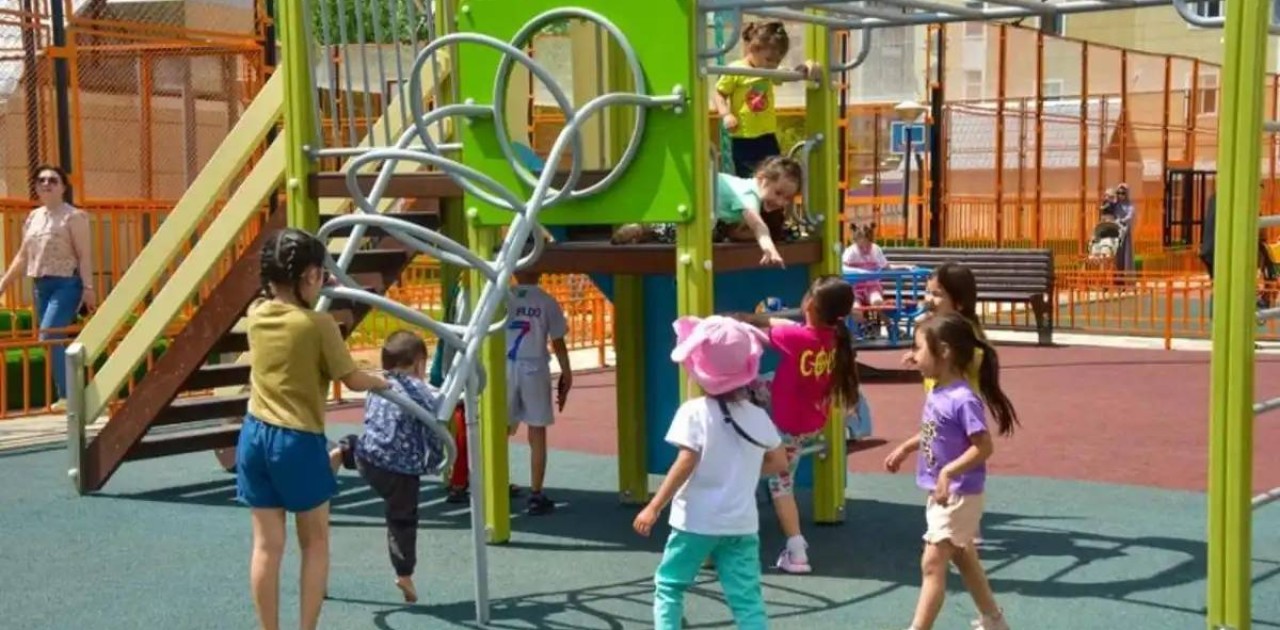 Елорданың «Сарайшық» ауданында жаңа аула ашылды