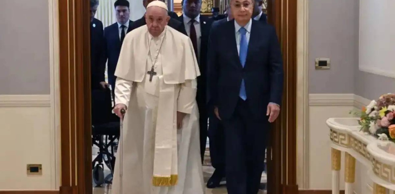 Президент Рим Папасы Францисктің қайтыс болуына байланысты көңіл айтты