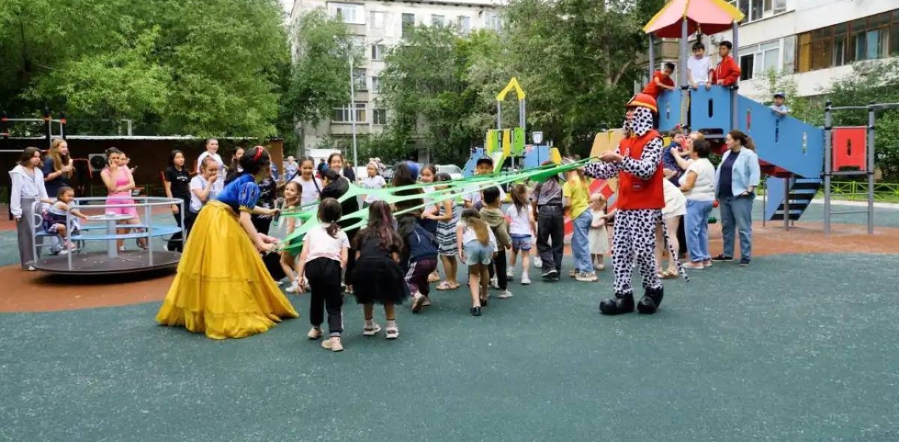 «Сарыарқа» ауданында 16 аула күрделі жөндеуден кейін қайта ашылды