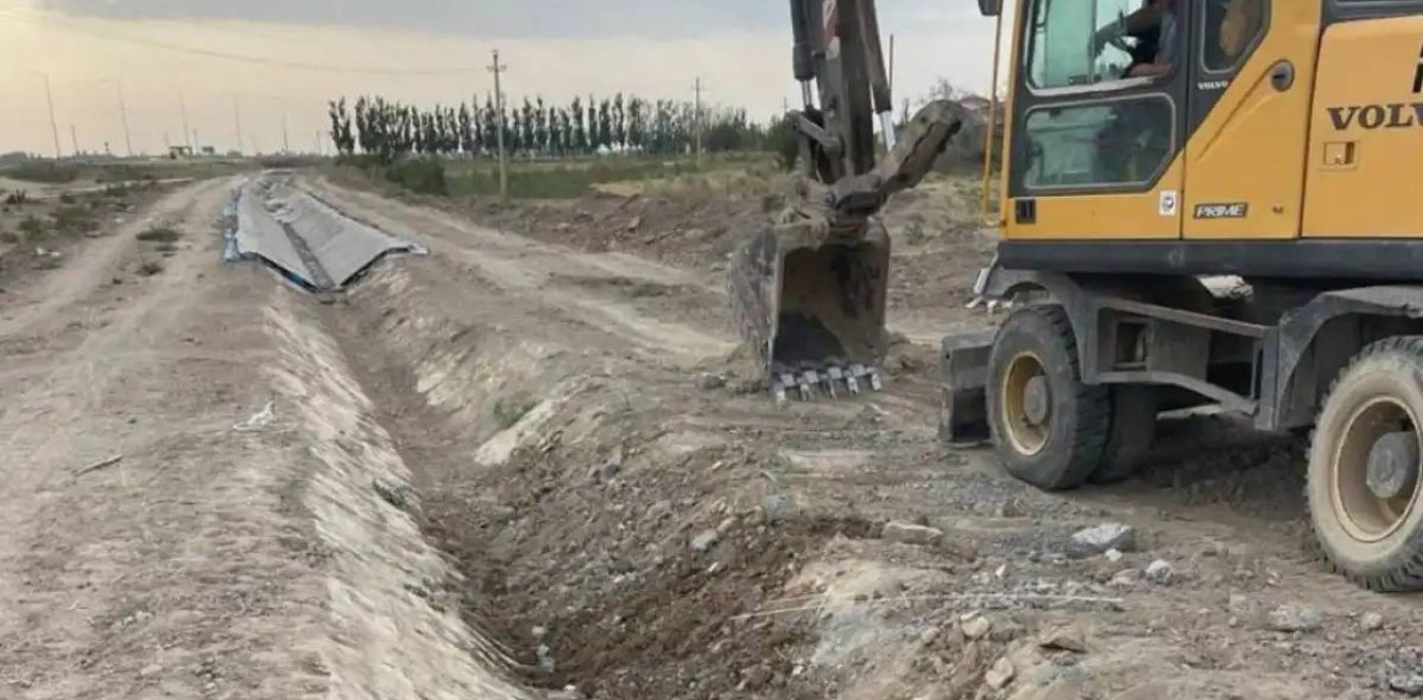 Жамбыл облысында сапасыз салынған канал учаскесі бұзылды