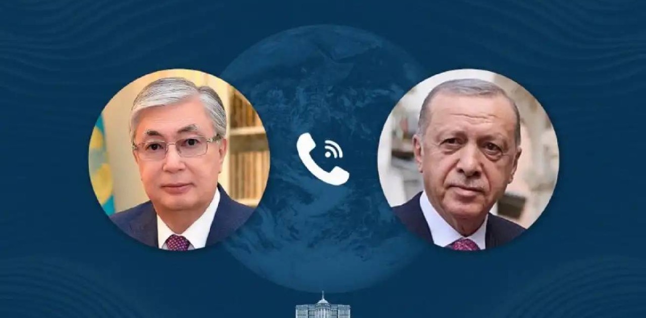 Қасым-Жомарт Тоқаев пен Режеп Тайип Ердоған телефон арқылы сөйлесті