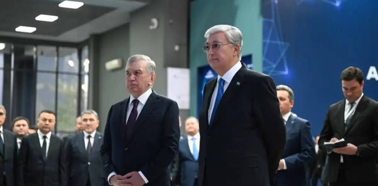 Қазақстан мен Өзбекстан президенттері AlmatyFairai көрмесіне барды