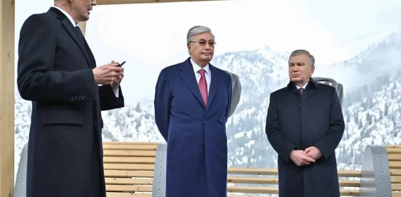 Қасым-Жомарт Тоқаев пен Шавкат Мирзиёев Алматы тау шаңғысы кластерімен танысты