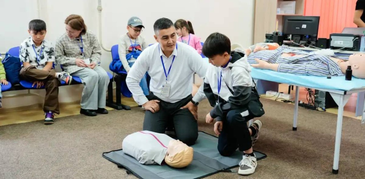 Астанада балаларға арналған қауіпсіздік сабағы өтті