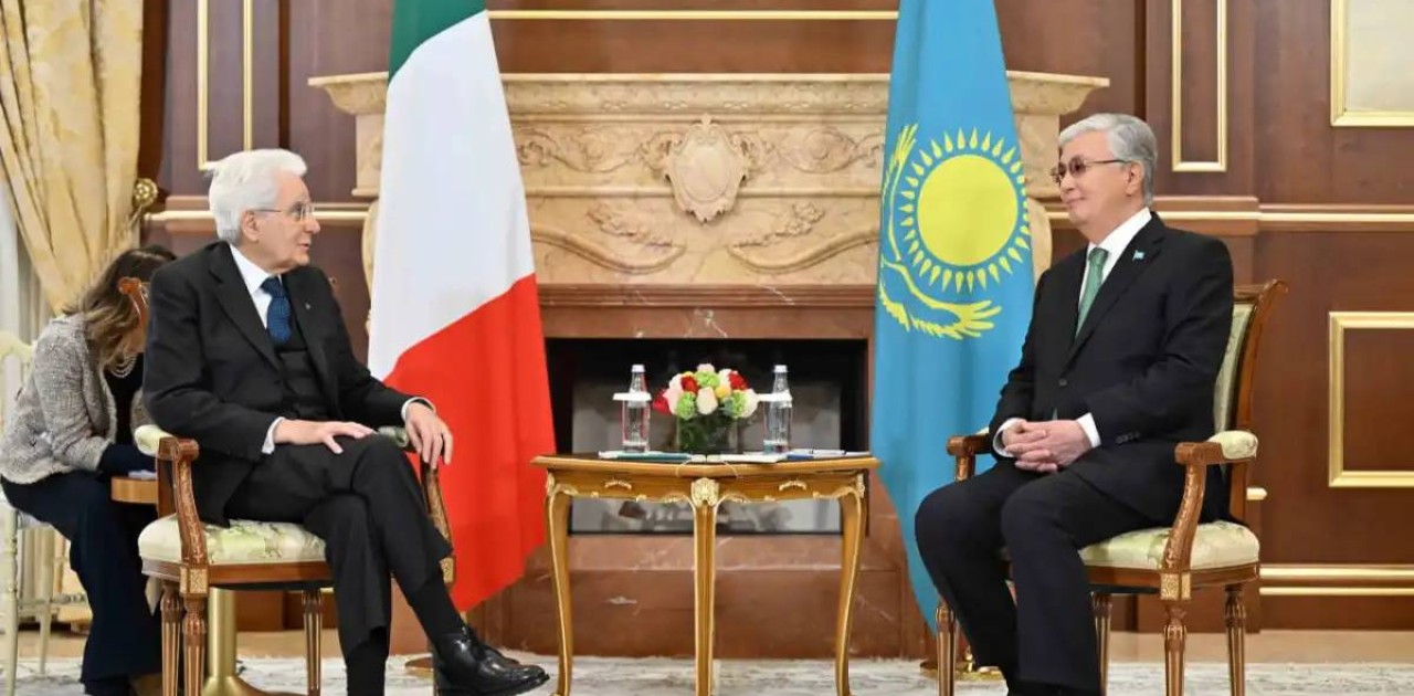 Мемлекет басшысы Италия Президенті Серджо Маттарелламен кездесті