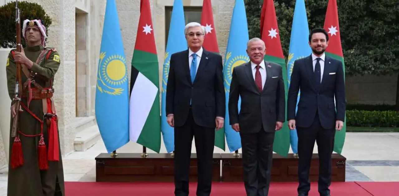 Мемлекет басшысы Әл-Хусейния сарайына барды