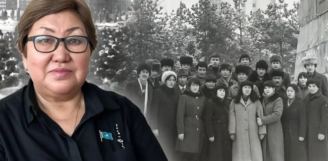«Бейбіт шеруге шықтық»: Желтоқсан оқиғасына қатысқан Айжан Тұрғанбекова алаңға шыққан күнді еске алды
