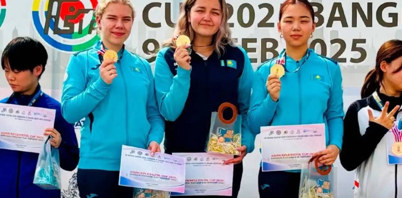 Нысана көздеуден Қазақстан құрамасы Азия кубогында алтын жеңіп алды