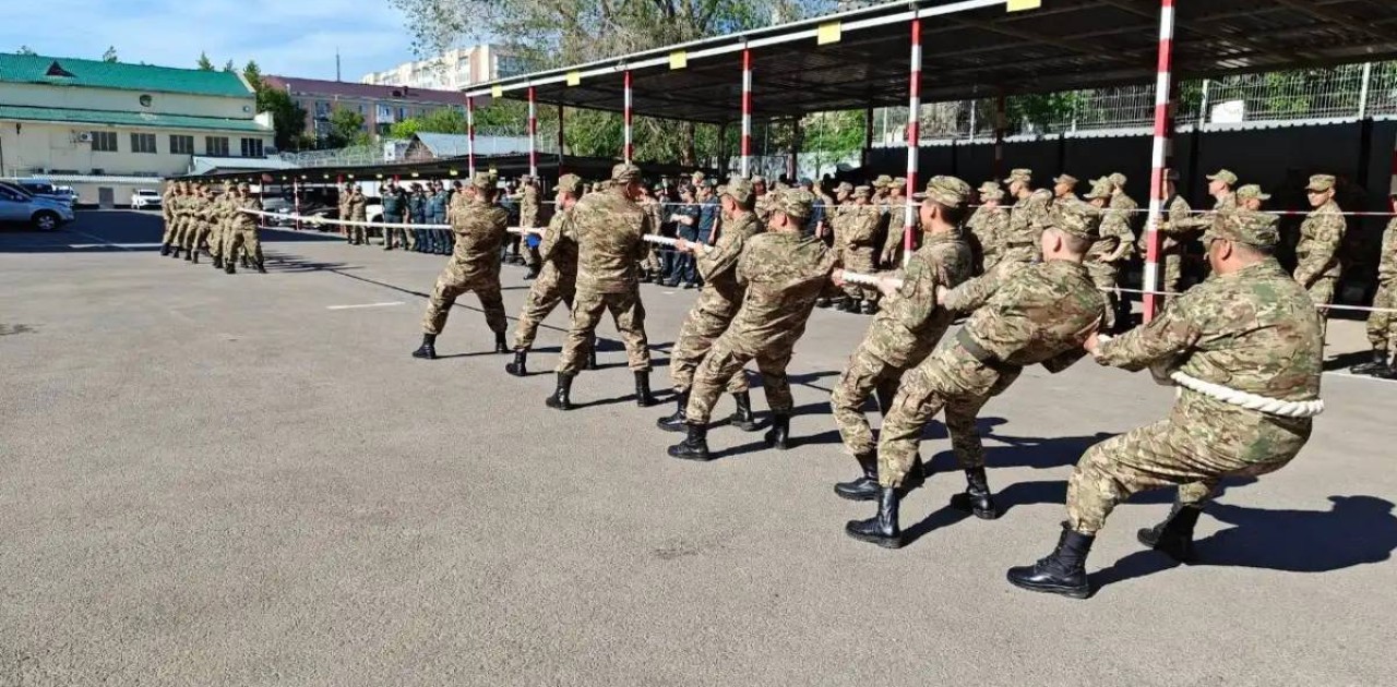 Ұлттық ұланда арқан тартудан үздіктер анықталды