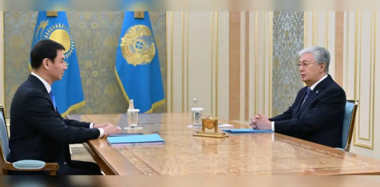 Президент Дархан Сатыбалдыны қабылдады