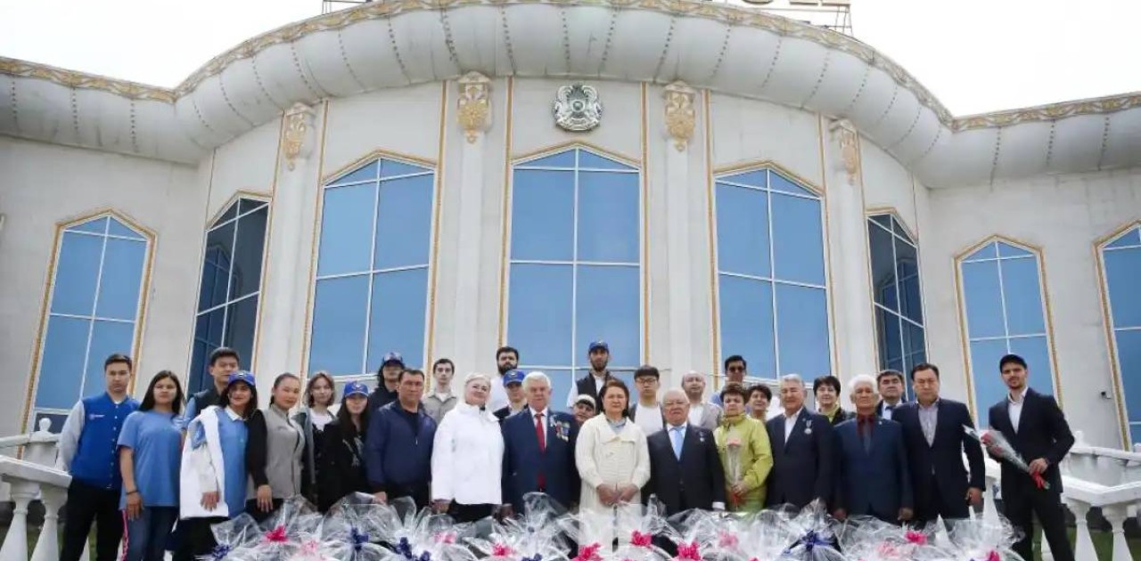 Достық үйінде Жеңіс күніне орай «Мейірімділік эстафетасы» акциясы өтті