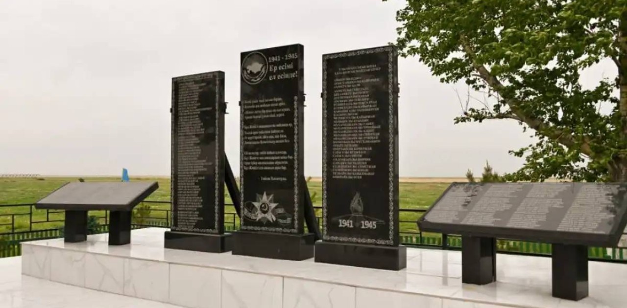 Ақмола облысында қазақстандық жауынгерлерге арналған ескерткіш мемориал ашылды