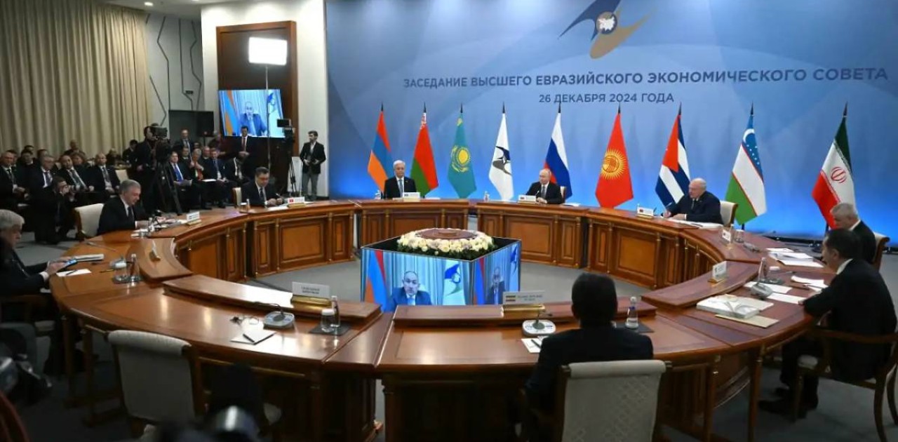 Президент Жоғары Еуразиялық экономикалық кеңестің кеңейтілген құрамдағы отырысына қатысты