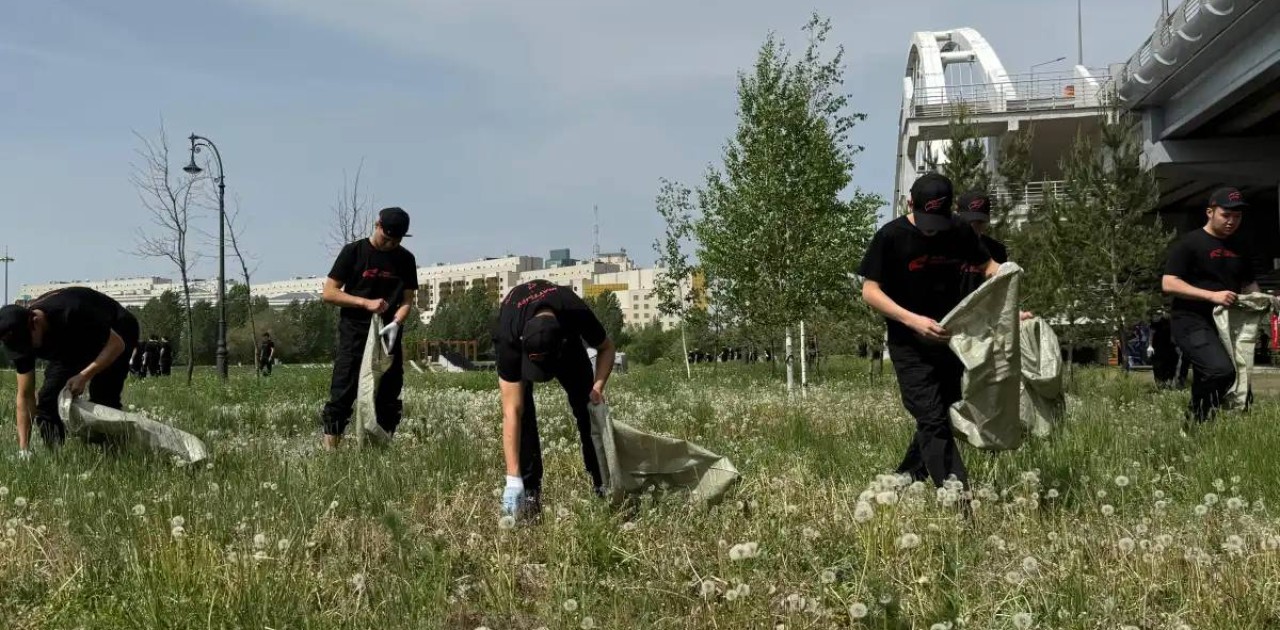 Елде азаматтарды тазалыққа шақыратын әлеуметтік жоба іске қосылды