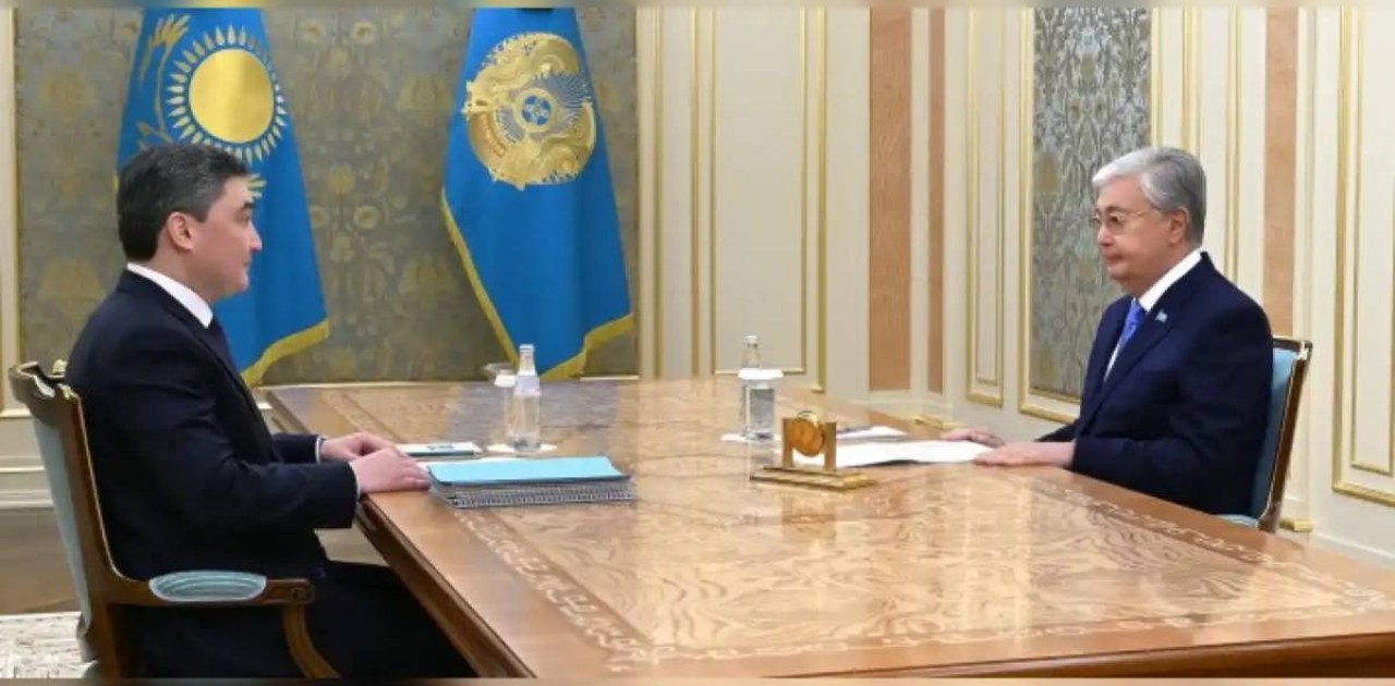 Мемлекет басшысы Олжас Бектеновті қабылдады