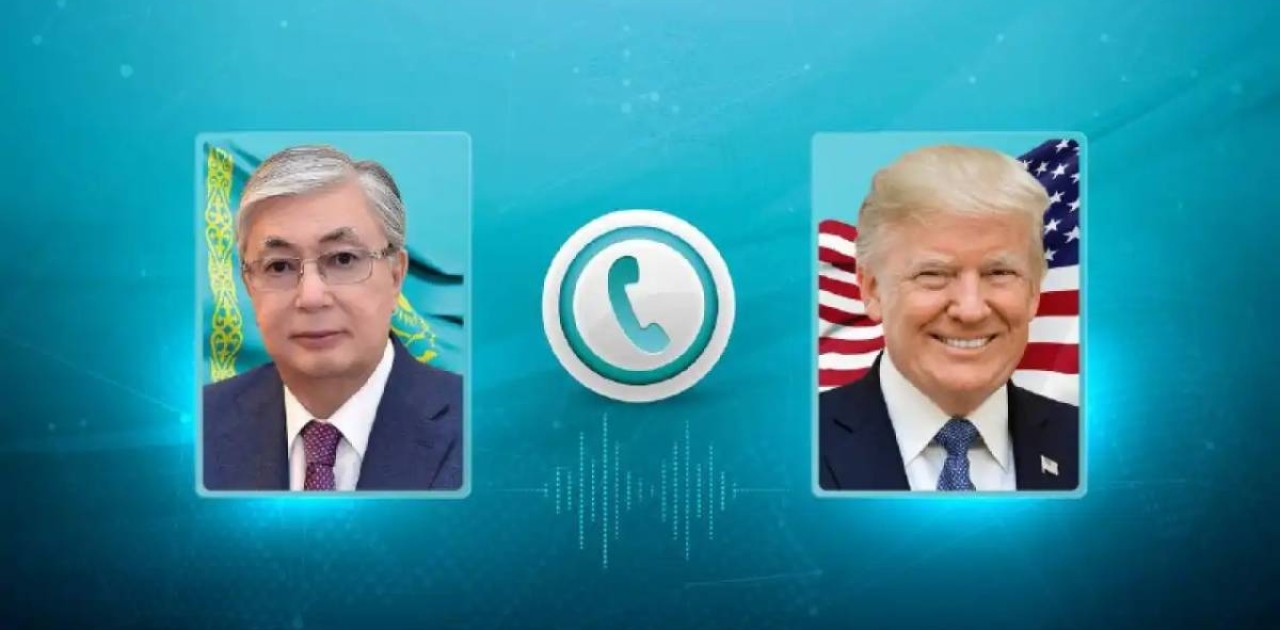 Президент Дональд Трамппен телефон арқылы сөйлесті