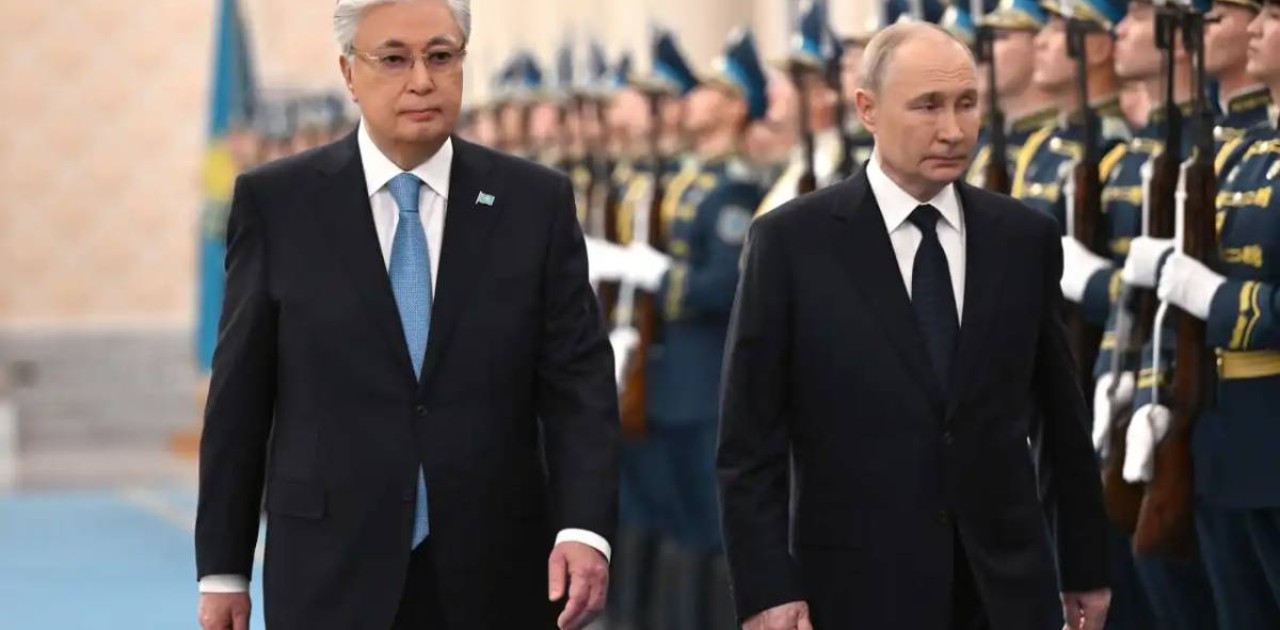 Владимир Путинді «Ақорда» резиденциясы салтанатты түрде қарсы алды