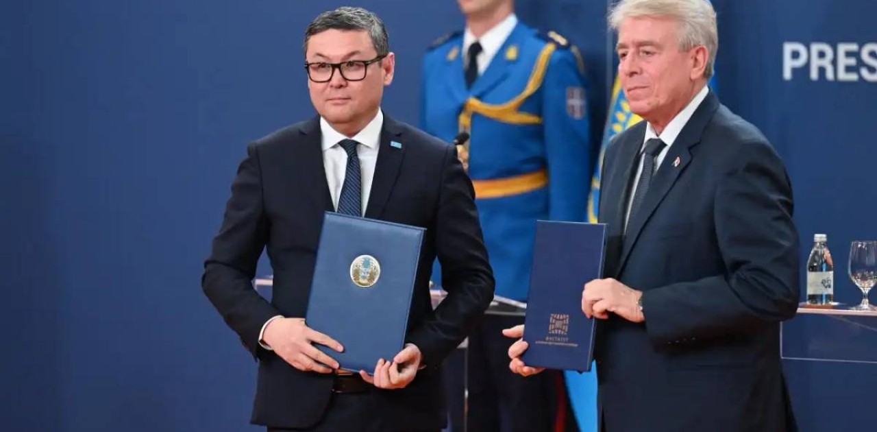 Президенттің Сербияға ресми сапары аясында бірқатар құжатқа қол қойылды