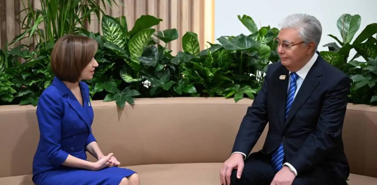 Мемлекет басшысы Молдова Президенті Майя Сандумен кездесті