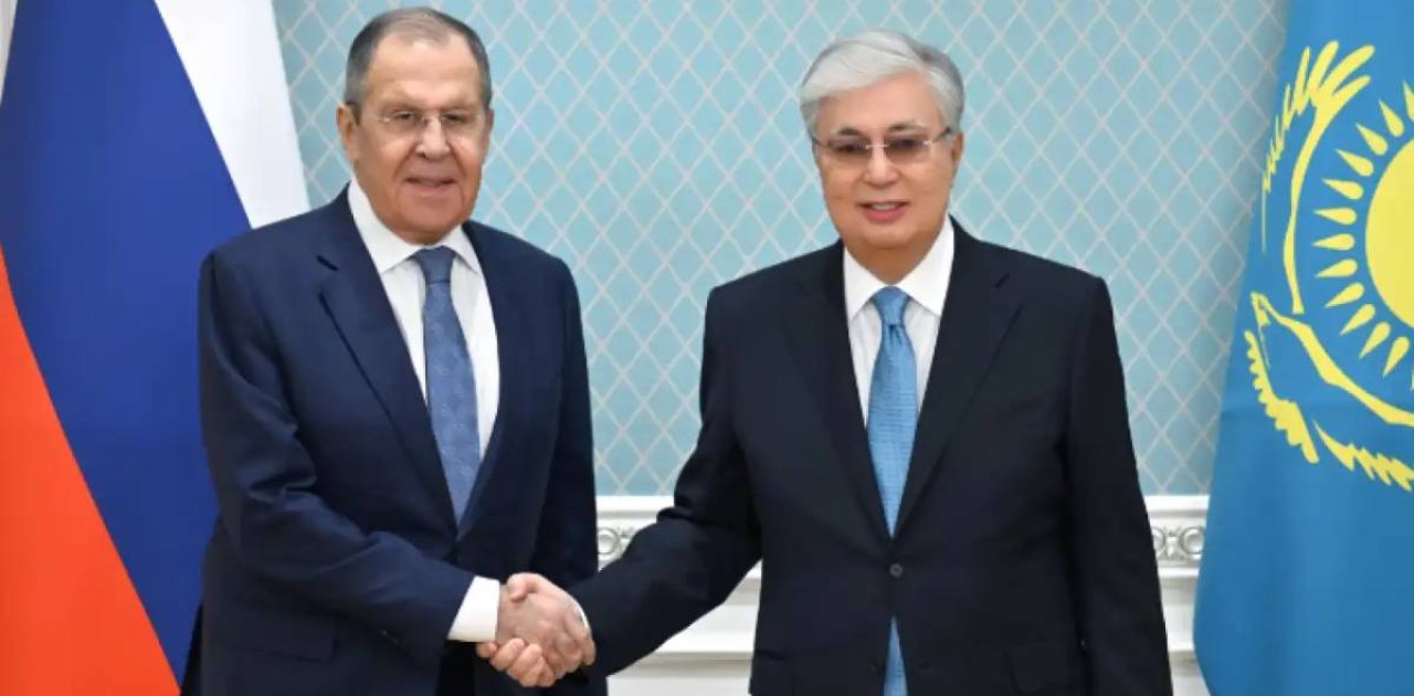 Мемлекет басшысы Ресейдің Сыртқы істер министрі Сергей Лавровты қабылдады