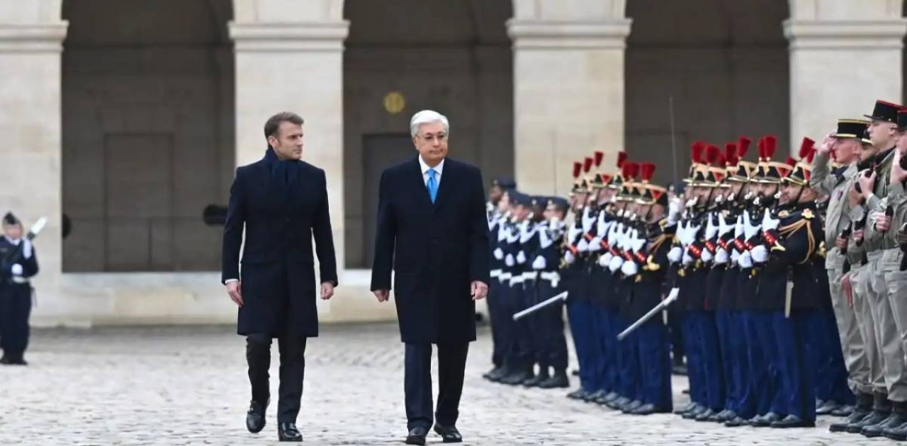 Францияда Қазақстан Президентін салтанатты қарсы алу рәсімі өтті