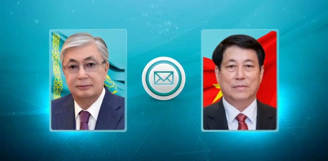 Мемлекет басшысы Вьетнам Президенті Лыонг Кыонгты құттықтады