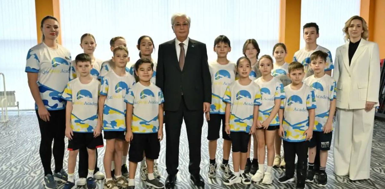 Президент QazSwimAcademy спорт орталығының жұмысымен танысты