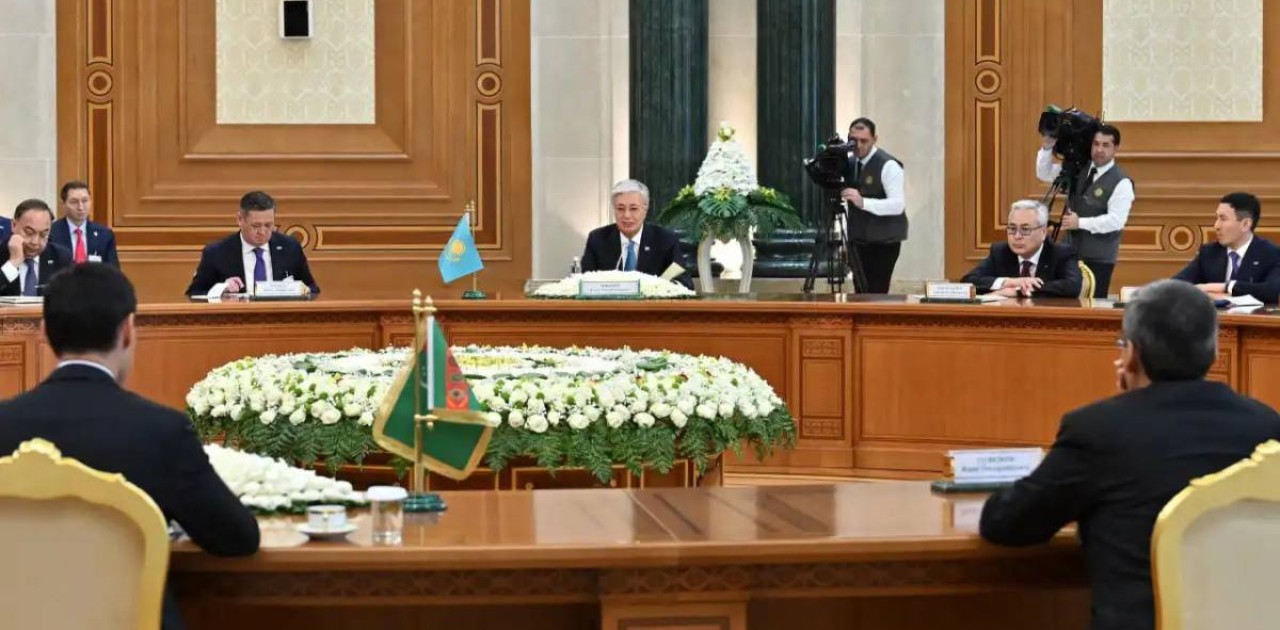 Мемлекет басшысы Түрікменстан Президентімен келіссөз жүргізді