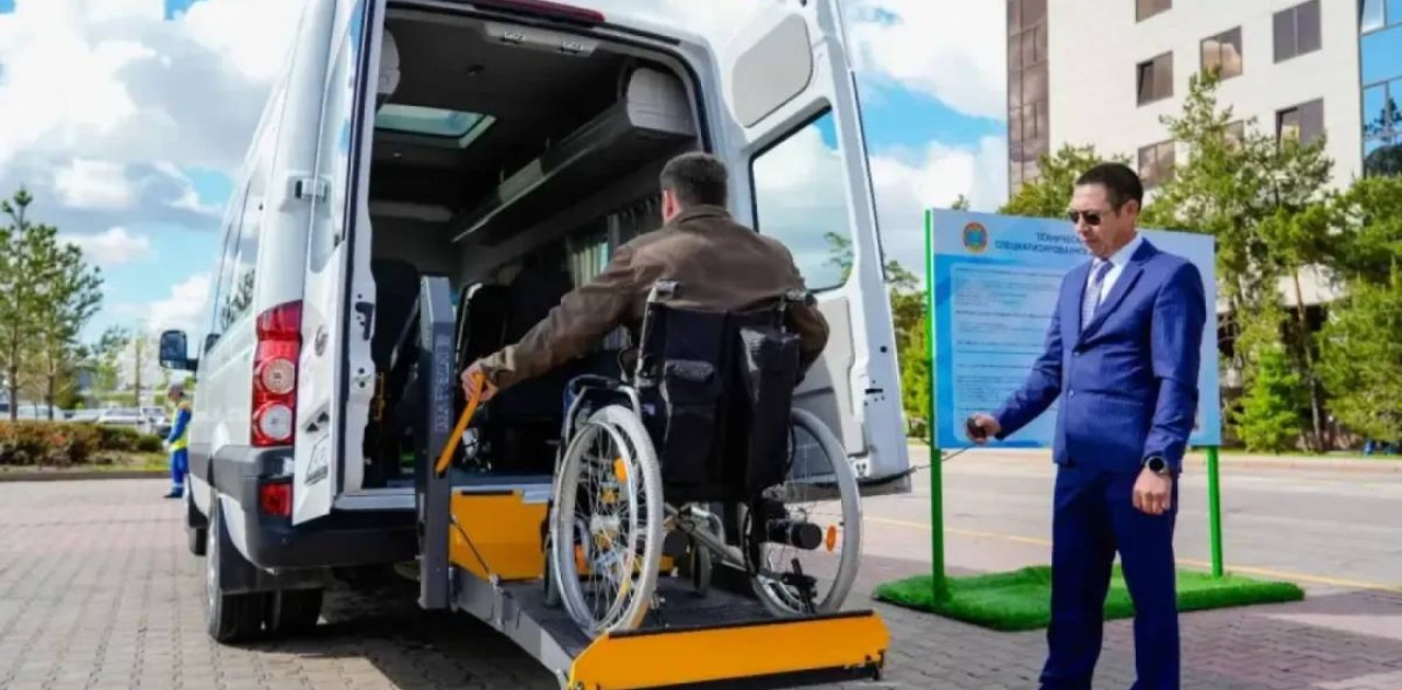Мүгедектігі бар адамдар инватакси қызметімен 97 мыңнан астам сапарға шықты