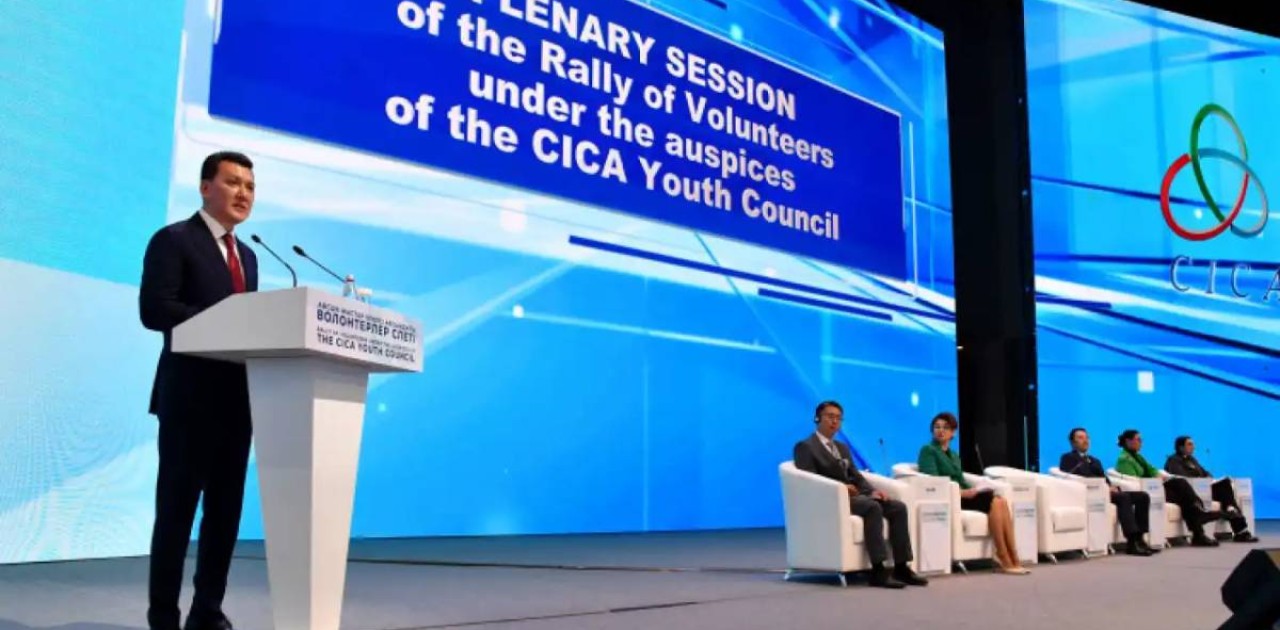 Ерлан Қарин АӨСШК ұйымына мүше елдер волонтерлерінің слетіне қатысты