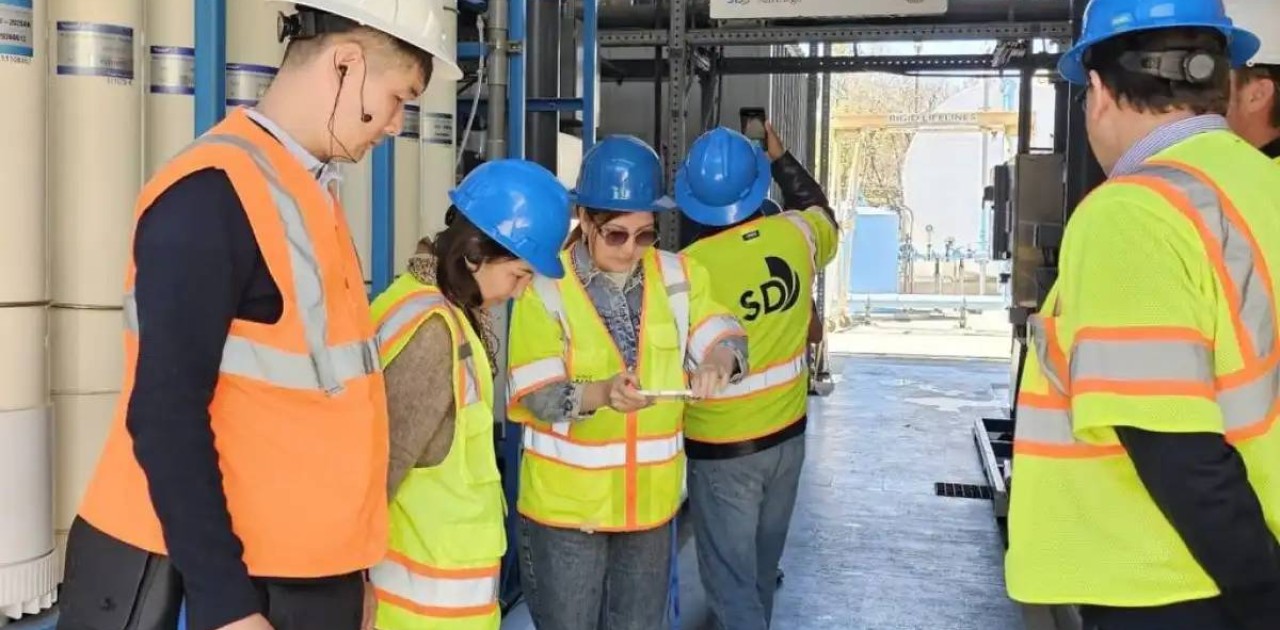 Су саласының мамандары АҚШ-та білім алып жатыр