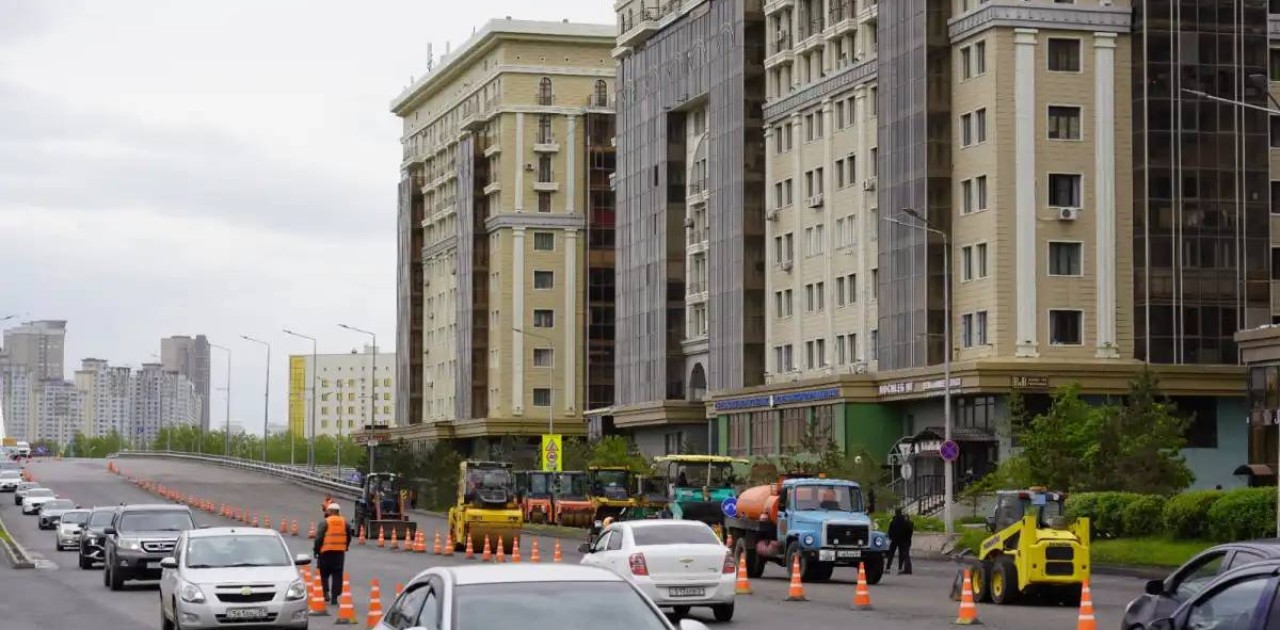 Биыл елордада 60-тан астам көшеде жөндеу жұмыстары жүргізіледі