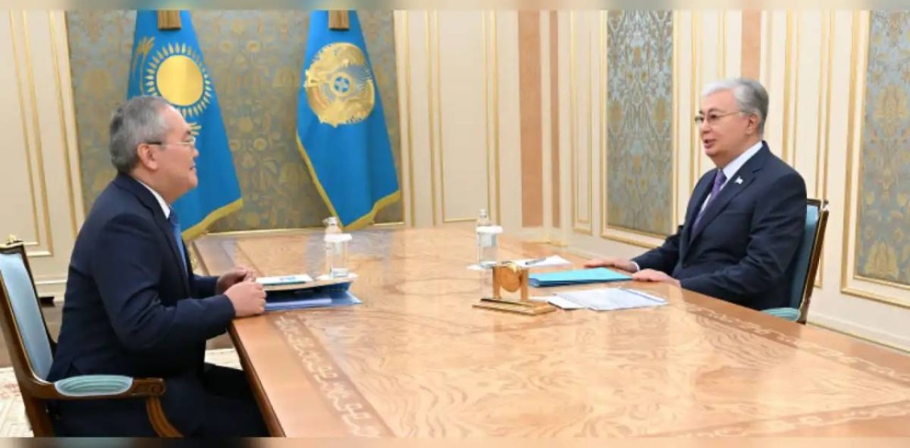 Президент Қаржылық мониторинг агенттігінің төрағасын қабылдады