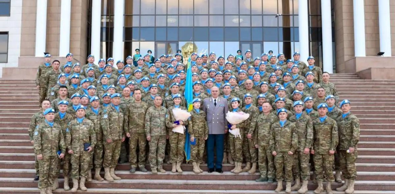 Қорғаныс министрі Голан жоталарынан оралған бітімгерлерді марапаттады