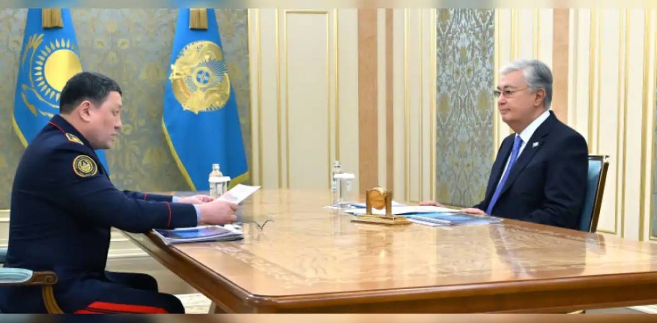 Ішкі істер министрі Президентке есеп берді