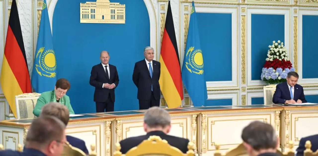 Қазақстан мен Германия арасында бірлескен декларация қабылданды