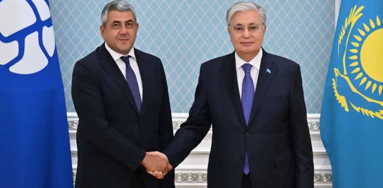 Президент БҰҰ Дүниежүзілік туристік ұйымының Бас хатшысы Зураб Пололикашвилиді қабылдады