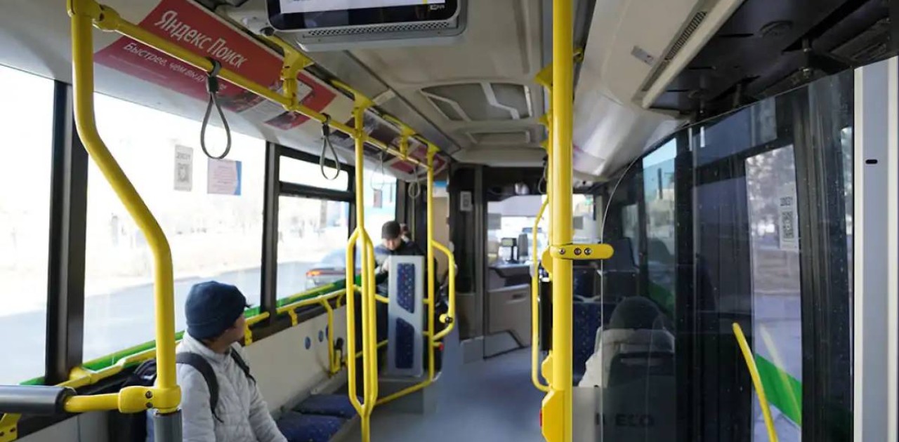 Елордада бір автобус бағытын өзгертті