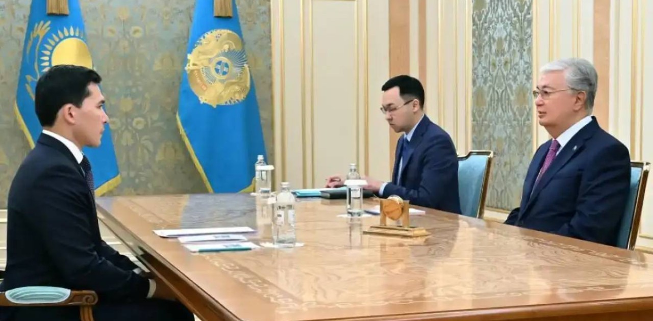 Президент Туризм және спорт министрі Ербол Мырзабосыновты қабылдады