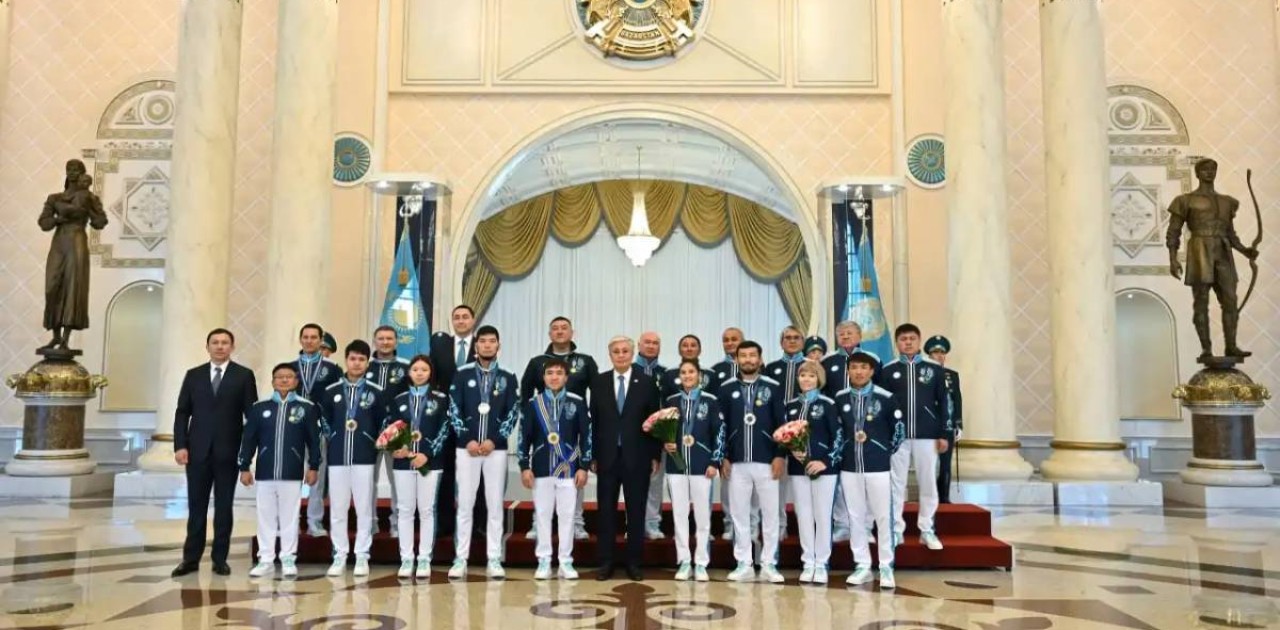 Президент Олимпиада ойындарының жүлдегерлерімен кездесті