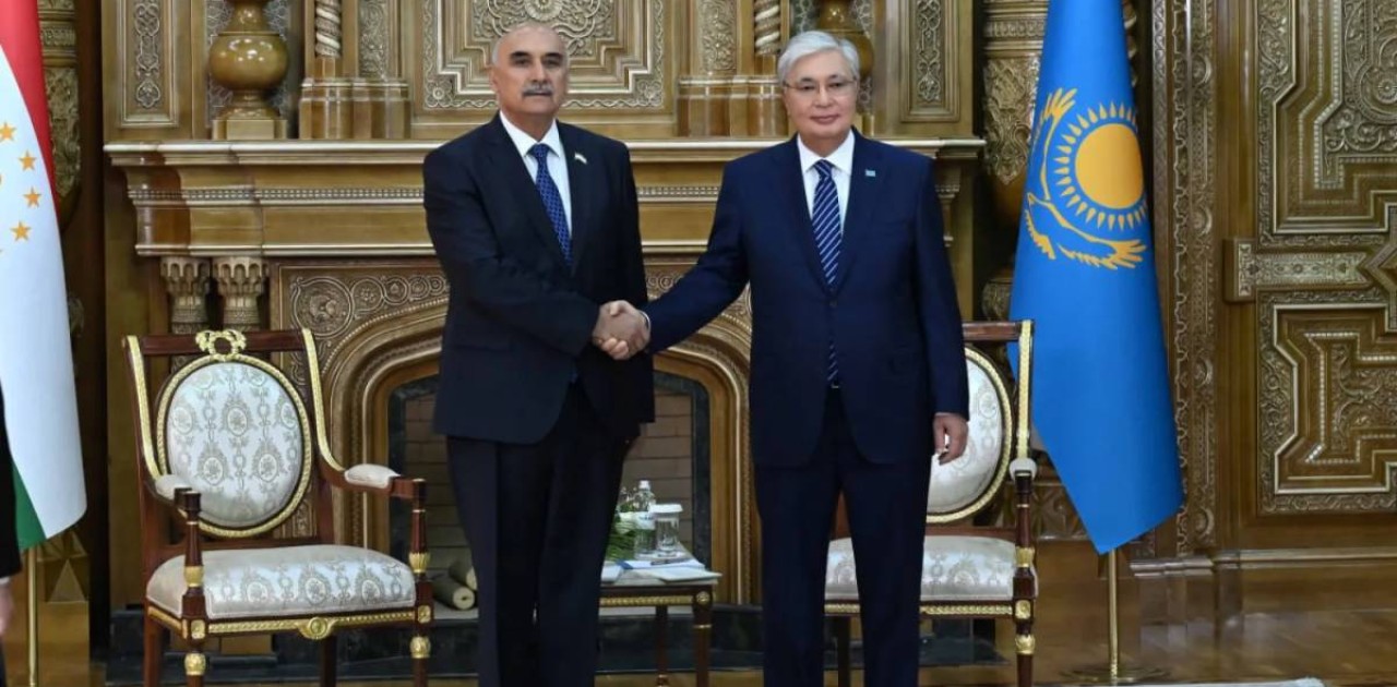 Тоқаев Тәжікстанның Маджлиси намояндагон Маджлиси Оли төрағасымен кездесті