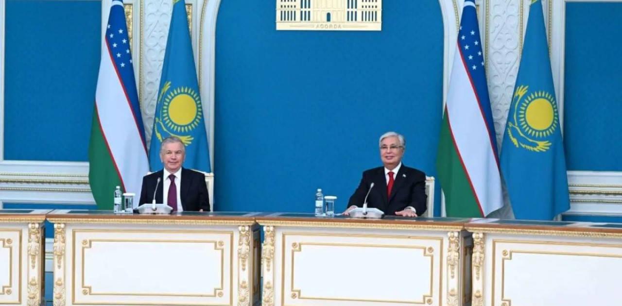 Тоқаев пен Мирзиёев бірқатар нысанның ашылу салтанатына қатысты