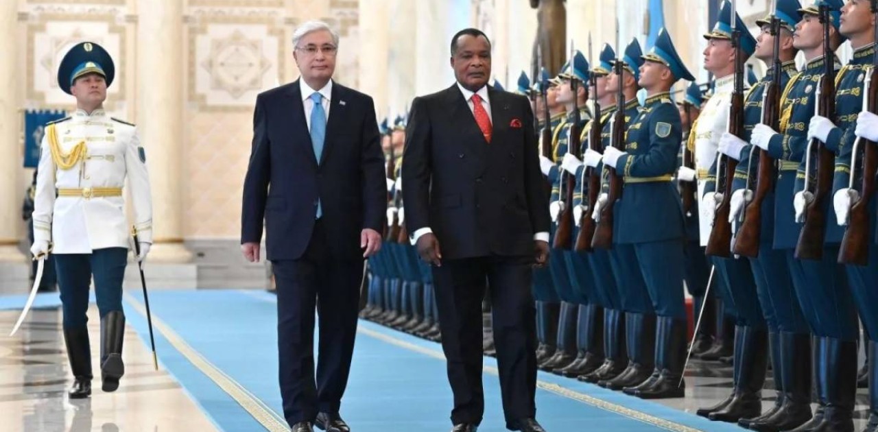 Қасым-Жомарт Тоқаев Конго Президентін Ақордада қарсы алды