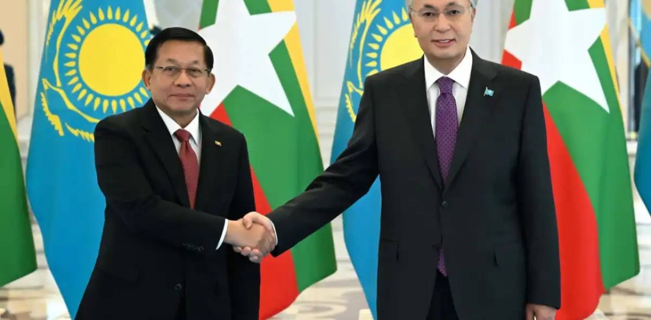 Қасым-Жомарт Тоқаев Мьянма Президентінің міндетін атқарушысымен келіссөз жүргізді