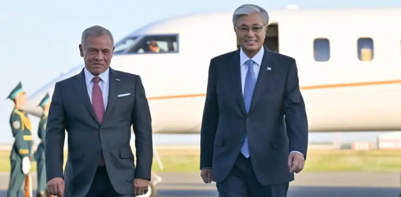 Иордания Королі II Абдалла бен әл-Хусейн Астанаға сапармен келді