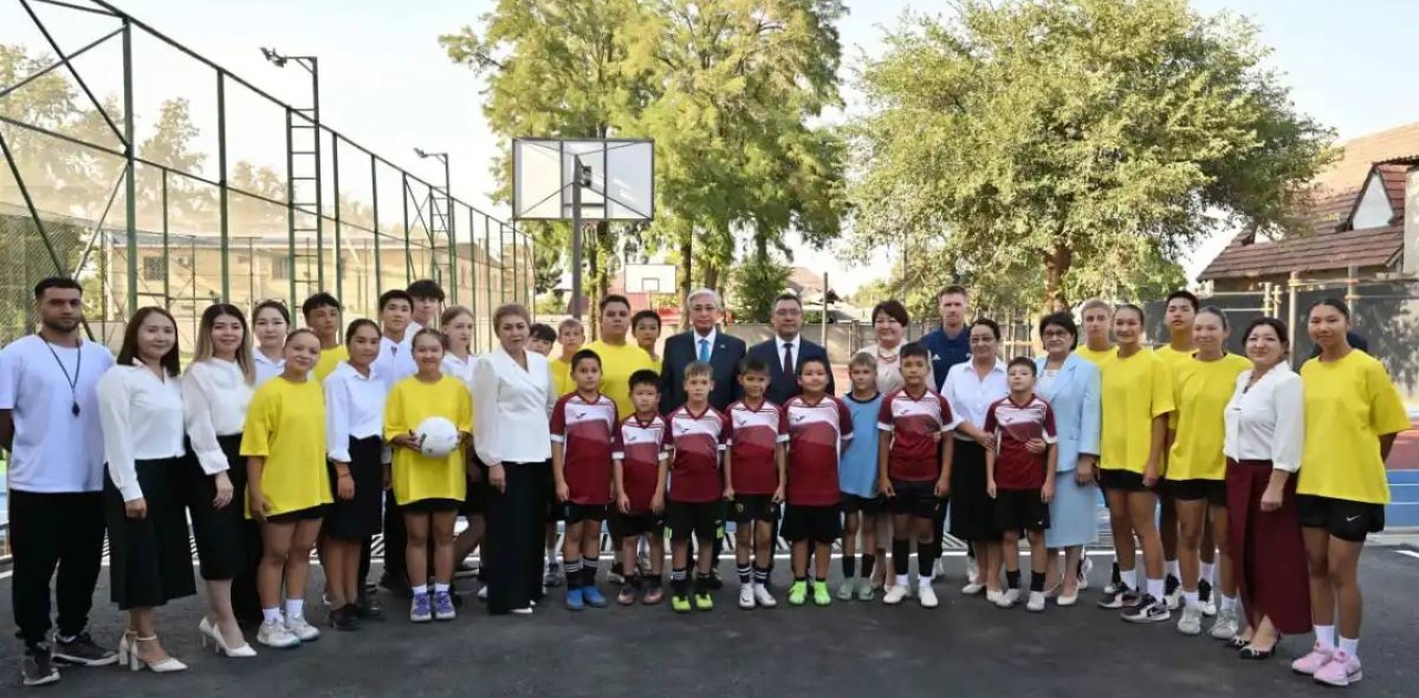 Мемлекет басшысы Кемел Тоқаев атындағы №33 мектеп-гимназияға барды